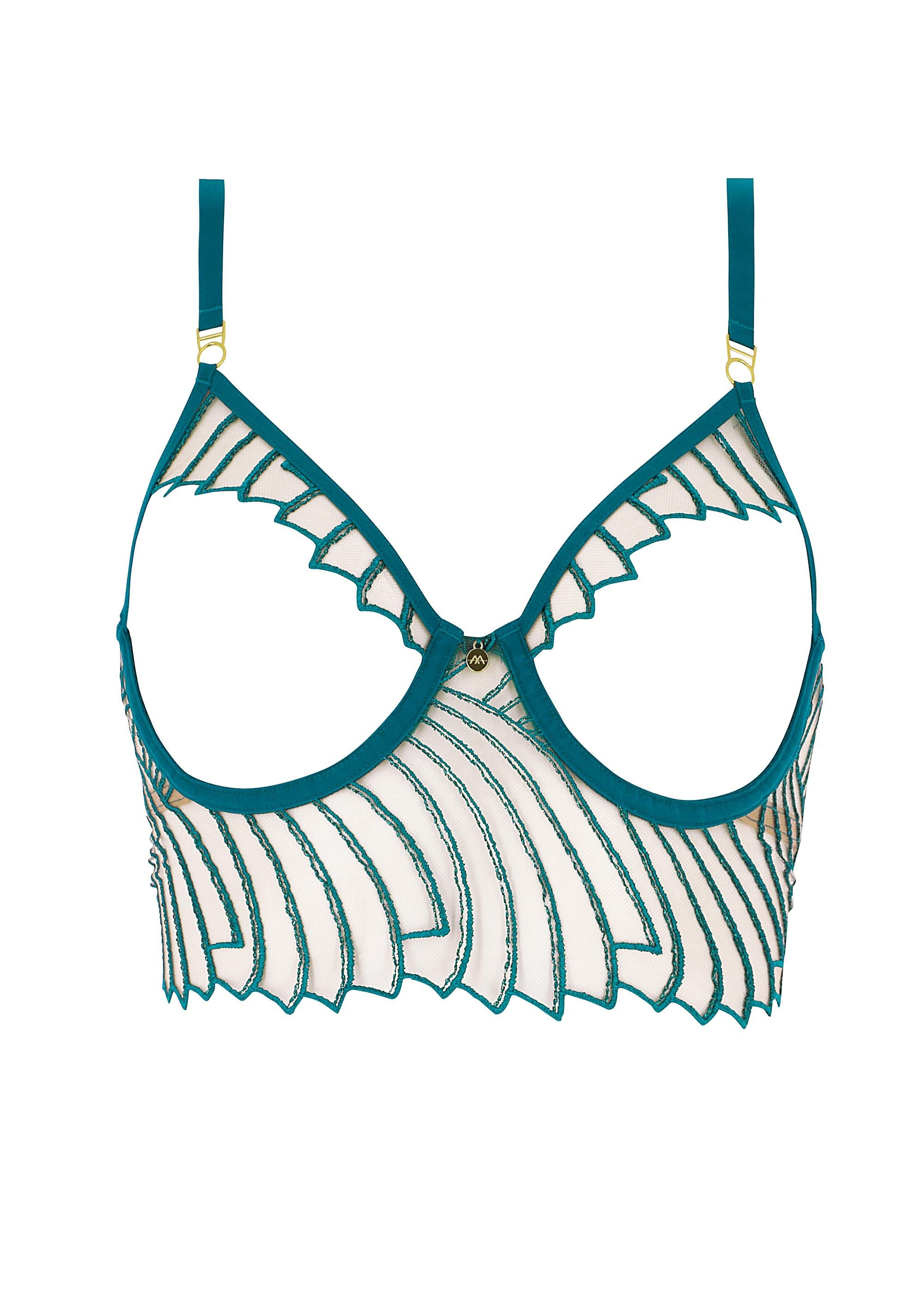 Open Bustier Cosmic Dream Lagoon